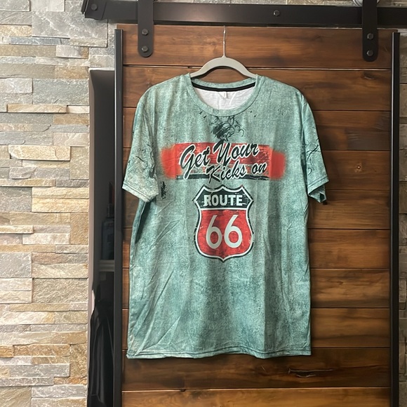 Route 66 men’s T-shirt - Sold as set - Picture 2 of 5